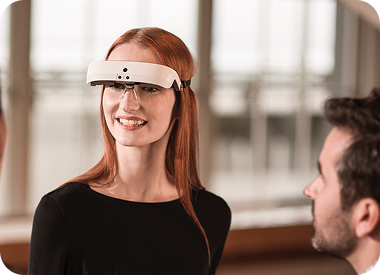 Special glasses let legally blind man see wife walk down the aisle