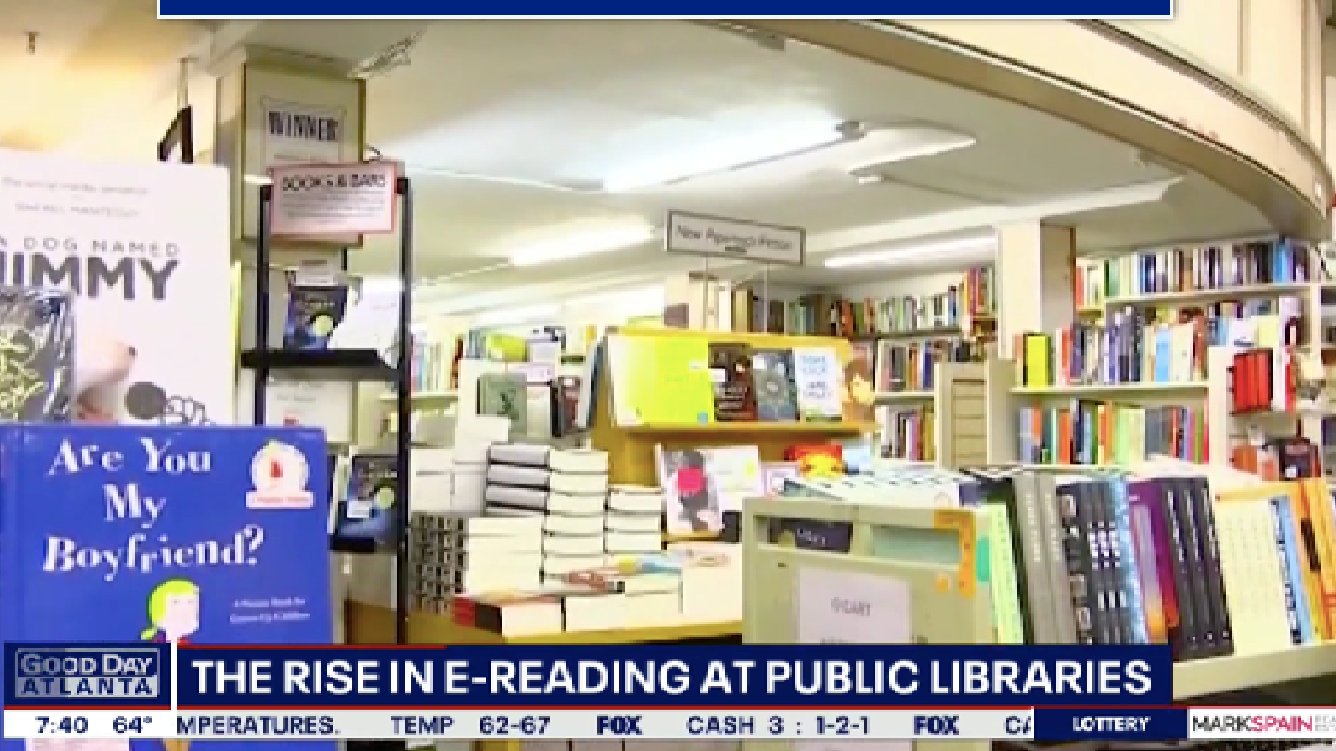 The Rise in E-Reading at Public Libraries