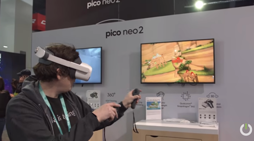Electromagnetic Anti-Occlusion Tracking For Pico Neo 2 – UploadVR @ CES